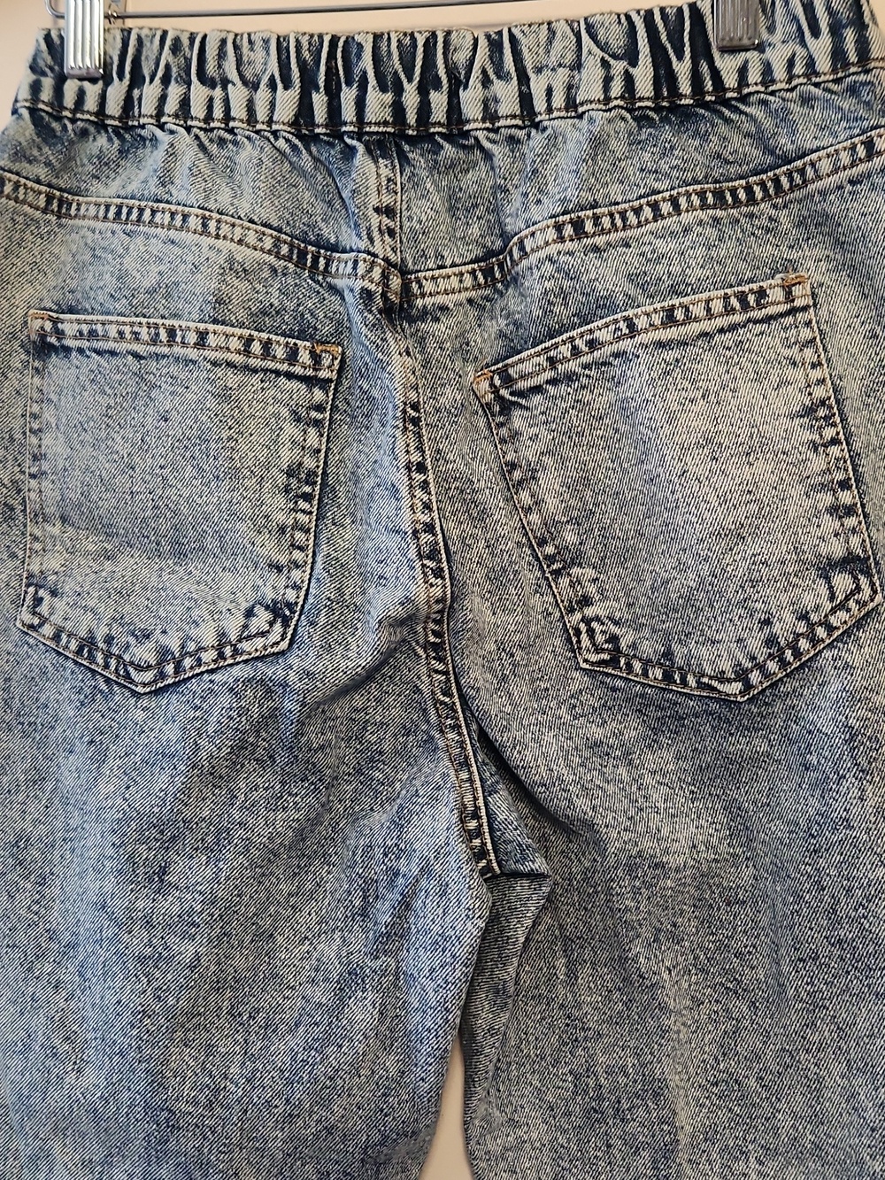 DeFacto Light Wash Elastic Hem Women’s Jogger Jeans Size 28 Waist - Picture 4 of 12